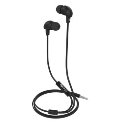 Celly oordopjes UP600 In Ear 3,5 mm audiojack 120 cm zwart