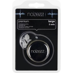 Noizezz Premium large oordopjes (filter dient los bijbesteld te worden)